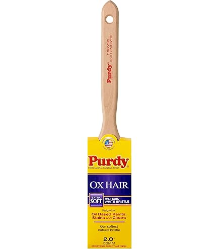 Purdy 144402625 Syntox Series Flat Trim Paint Brush, 2-1/2 inch